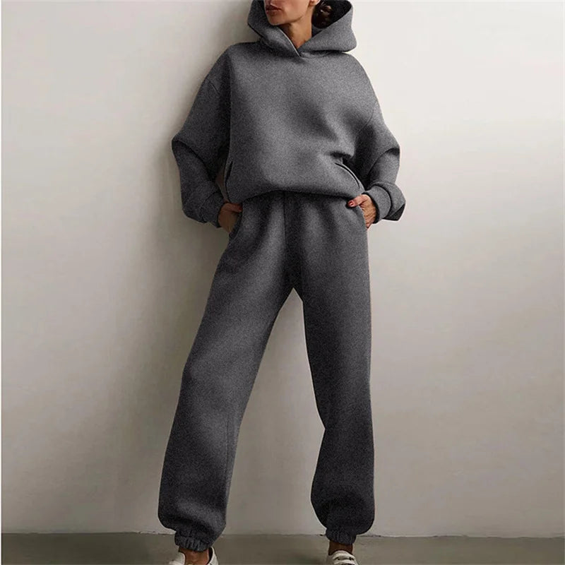 Höst Tracksuit Set för Kvinnor