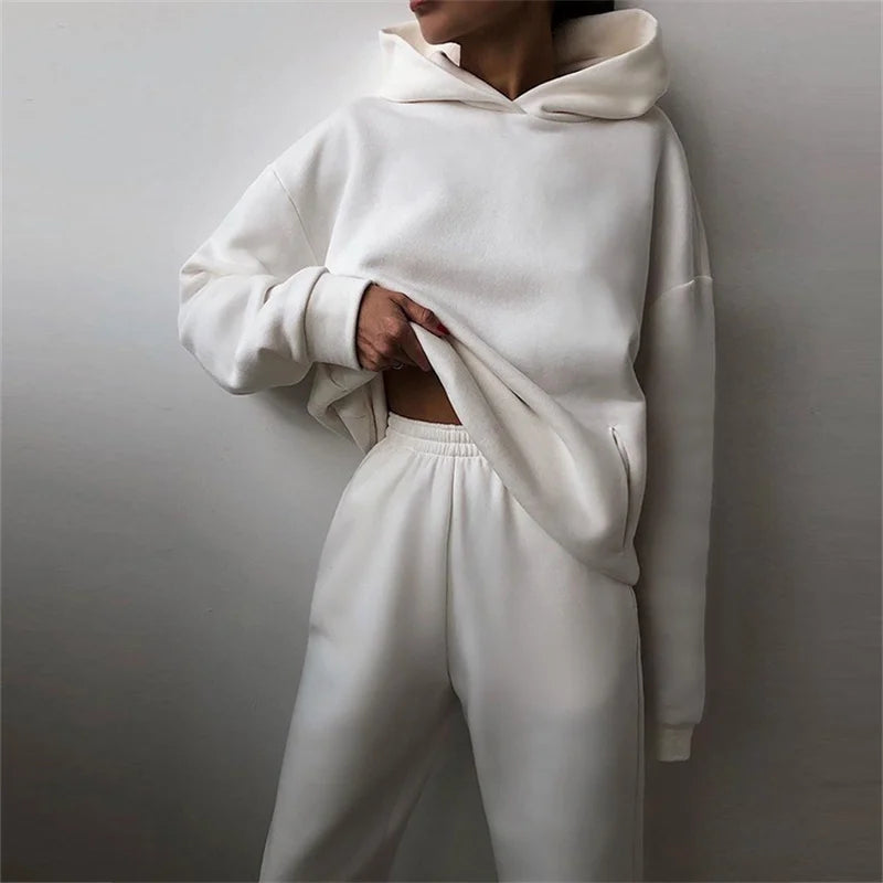 Höst Tracksuit Set för Kvinnor