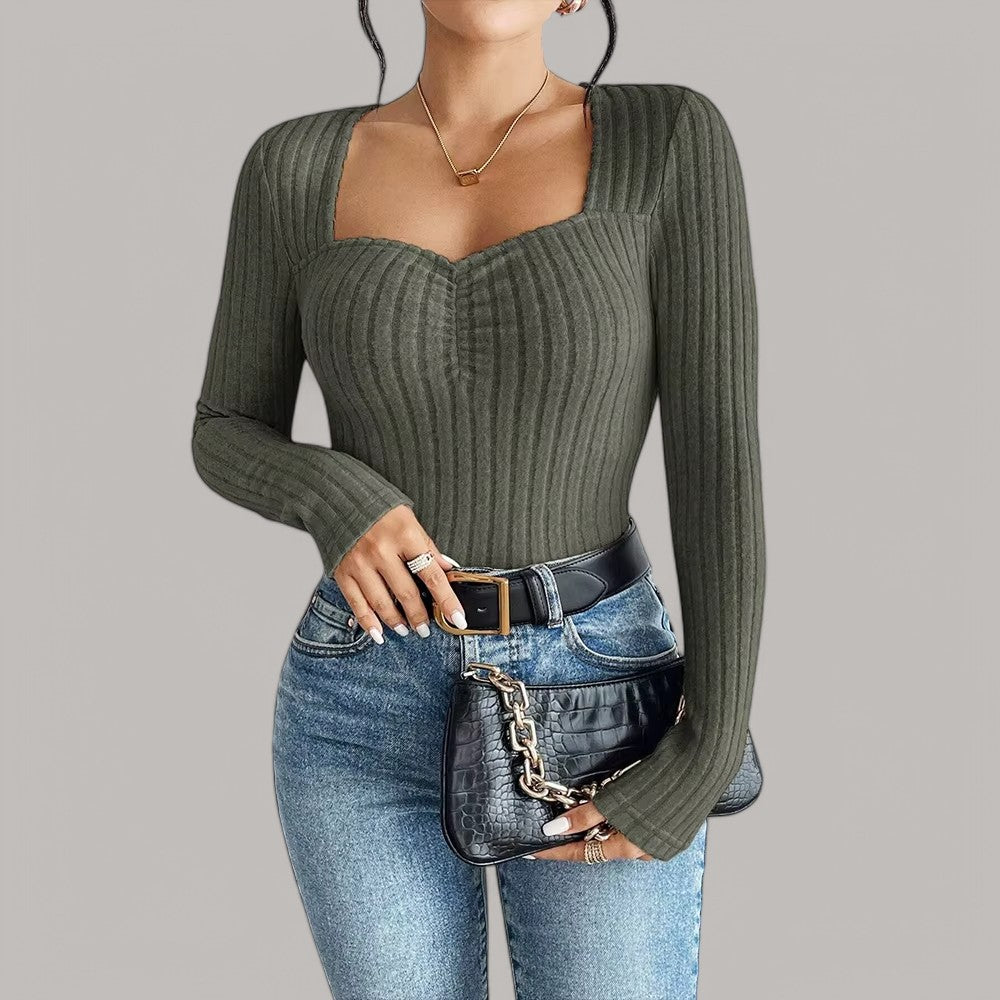 Mia® - Muse Elegant V-Hals T-shirt