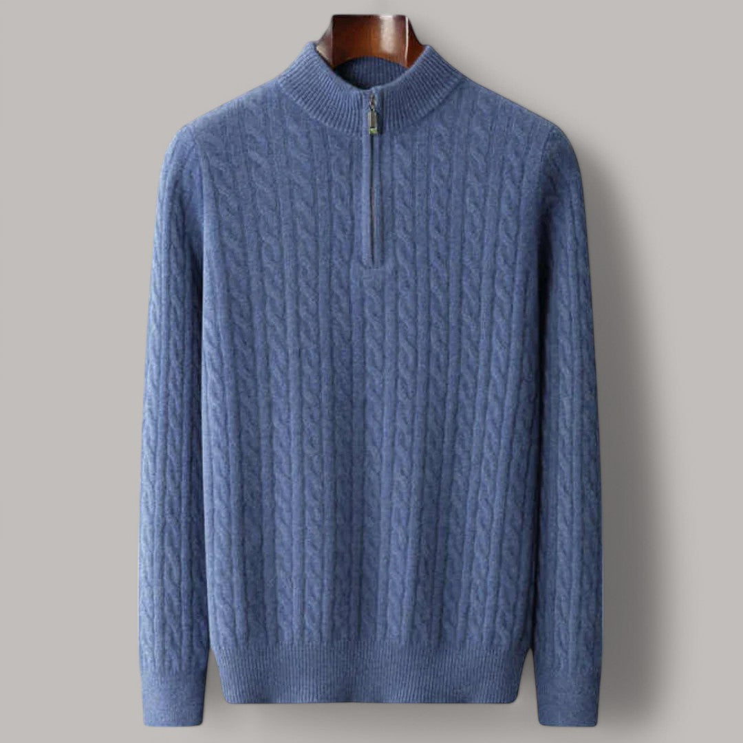 Woven® - Cashmere Half Zip