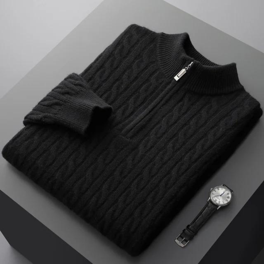 Woven® - Cashmere Half Zip