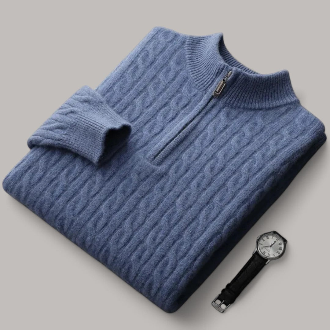 Woven® - Cashmere Half Zip