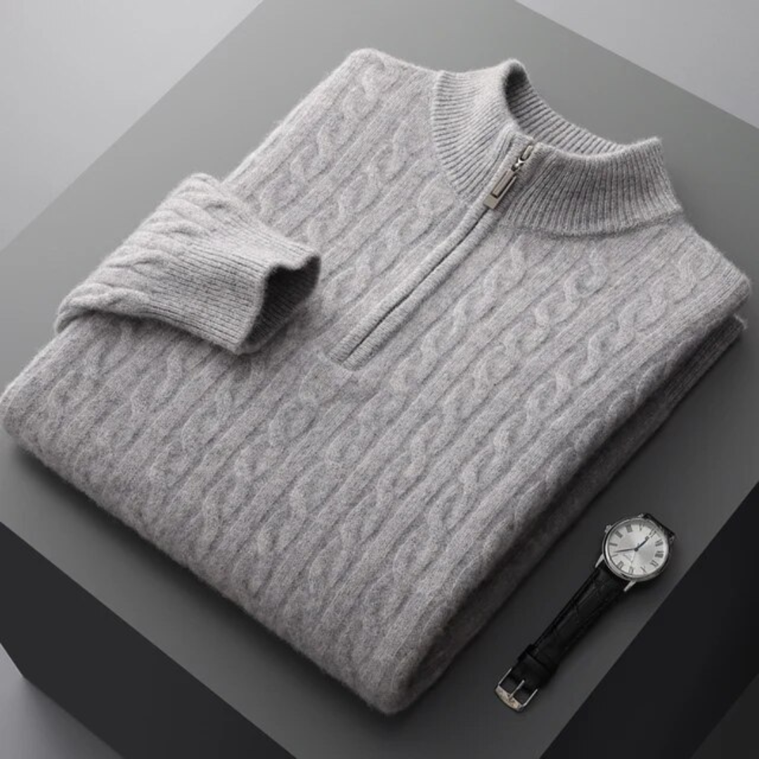 Woven® - Cashmere Half Zip