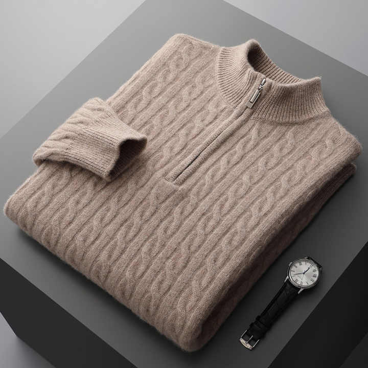 Woven® - Cashmere Half Zip