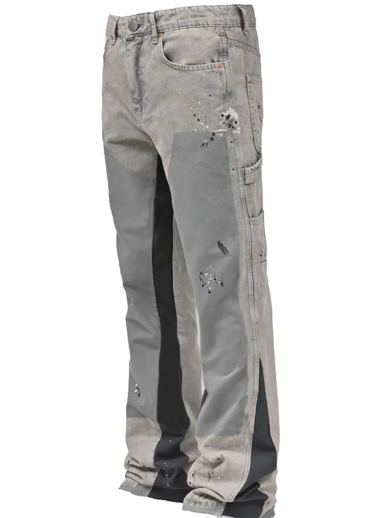 Flared jeans.