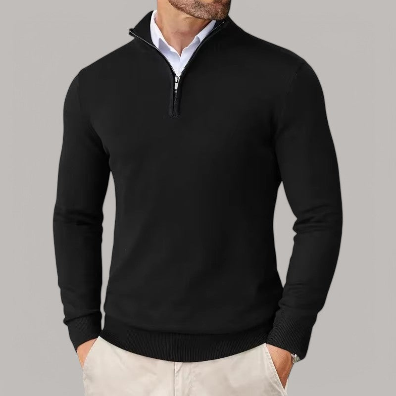 FlexFit Quarter Zip Sweater